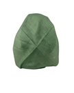 It's Younique Solid Shimmer Celery Green Pre-Tied Open Back Bandanna with Velvet Grip