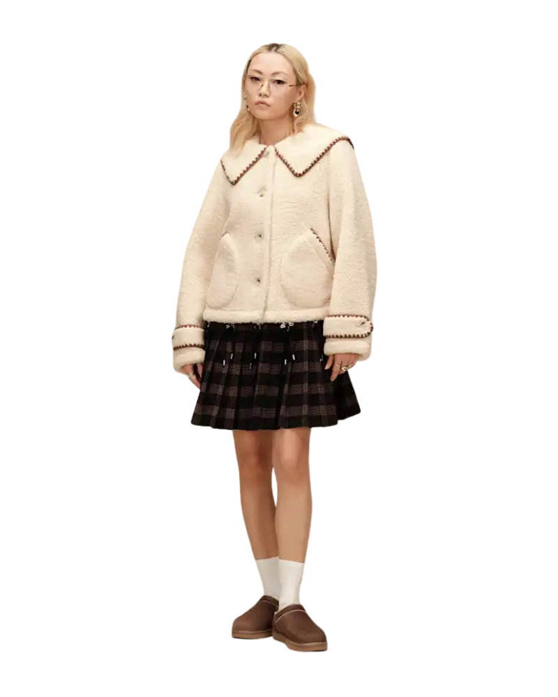 UGG 1180637 Cream Nikia Collared Jacket