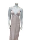 Oh! Zuza Blush Satin and Lace Gown & Robe Set