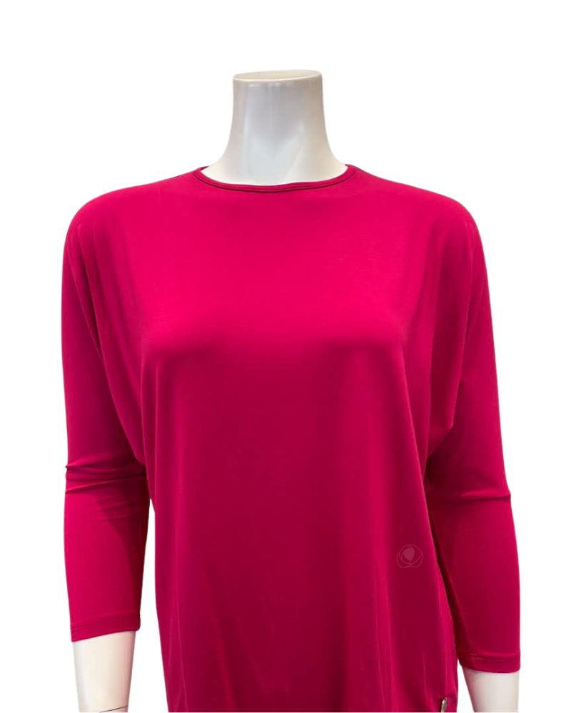 Oh! Zuza Ruby Round Neck Modal Pajamas Set