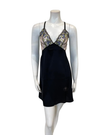 Cosabella Black/Neon Viola Chemise