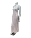 Oh! Zuza Blush Satin and Lace Gown & Robe Set