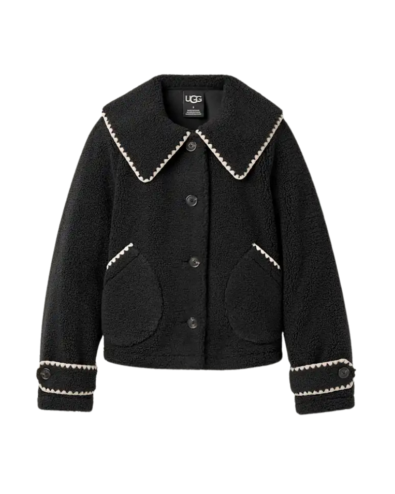 UGG 1180637 Black Nikia Collared Jacket