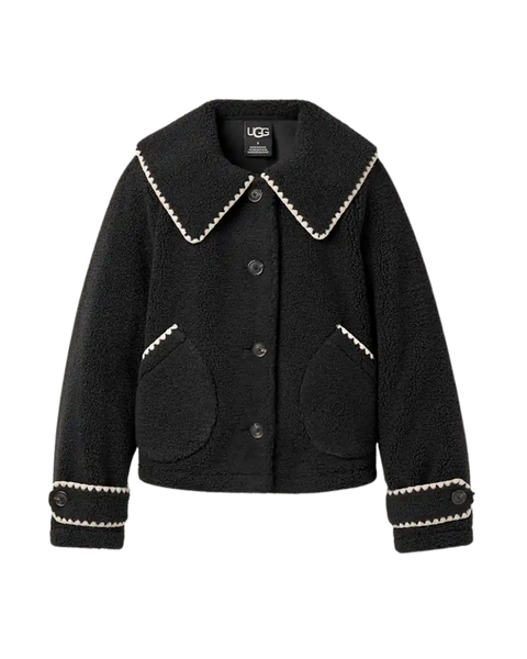 UGG Black Nikia Collared Jacket