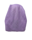 It's Younique Solid Shimmer Lavender Pre-Tied Open Back Bandanna with Velvet Grip