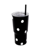 Kate Spade Enchanted Stainless Tumbler with Straw