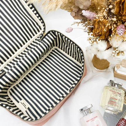 Bag All 5872 Pink Blush Makeup & Toiletry Medium Box Myselflingerie.com