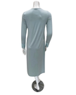 Oh! Zuza Mint Swirl Design Modest V Neck Modal Nightshirt