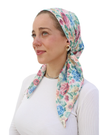 Scarf Bar English Garden Square Scarf with Velvet Grip Myselflingerie.com