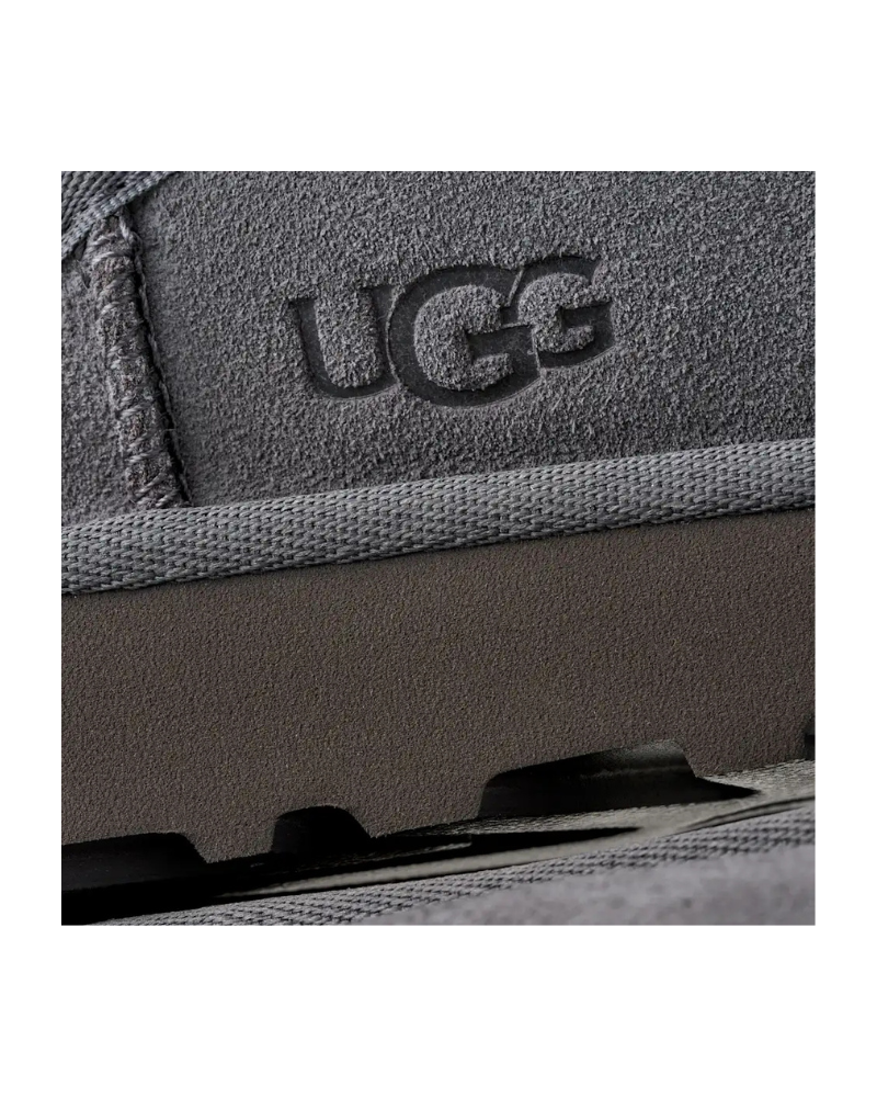 UGG Dark Grey Men's Classic Slip On Slippers