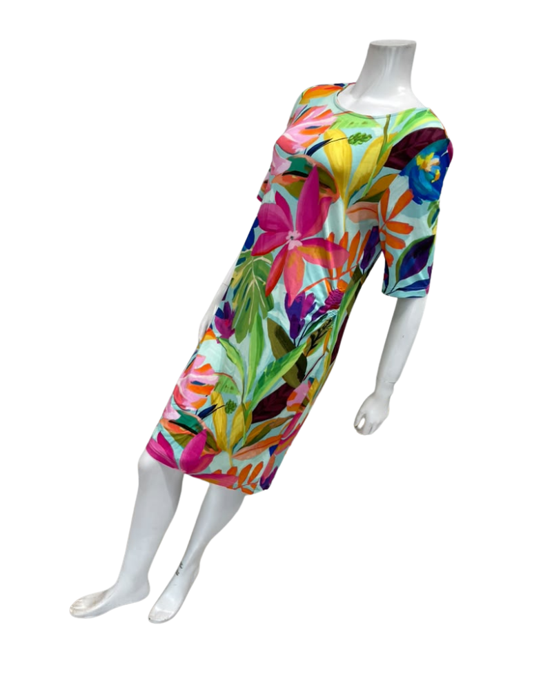 Furstenberg Burst of Color Swim Cover Up Myselflingerie.com