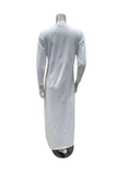 Chicolli N5171 White Dickie Wrap Cotton Versatile Nursing Nightgown Myselflingerie.com