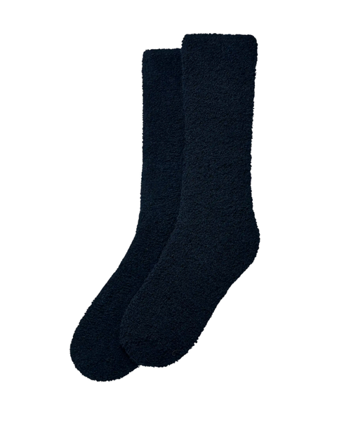 UGG Navy Fincher Ultra Cozy Men's Crew Socks