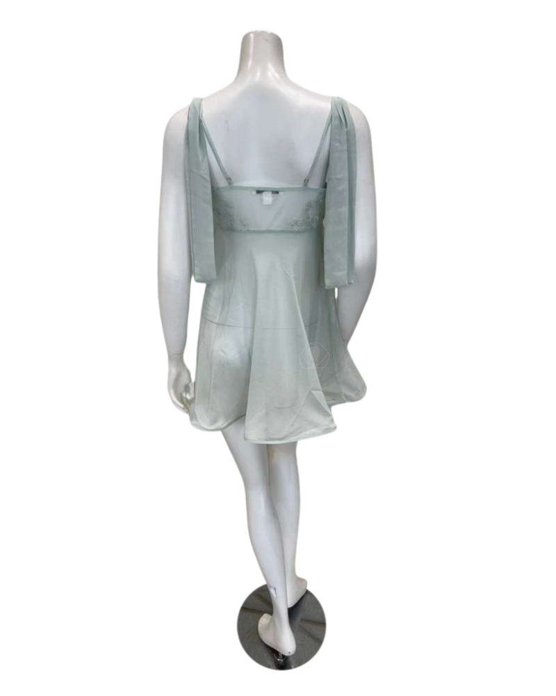 Rya Collection Lagoon Duchess Babydoll Chemise & Robe Set