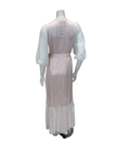 Oh! Zuza Blush Satin and Lace Gown & Robe Set