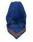Cherie Navy Buckle Border Adjustable Pre-Tied Open Back Bandanna