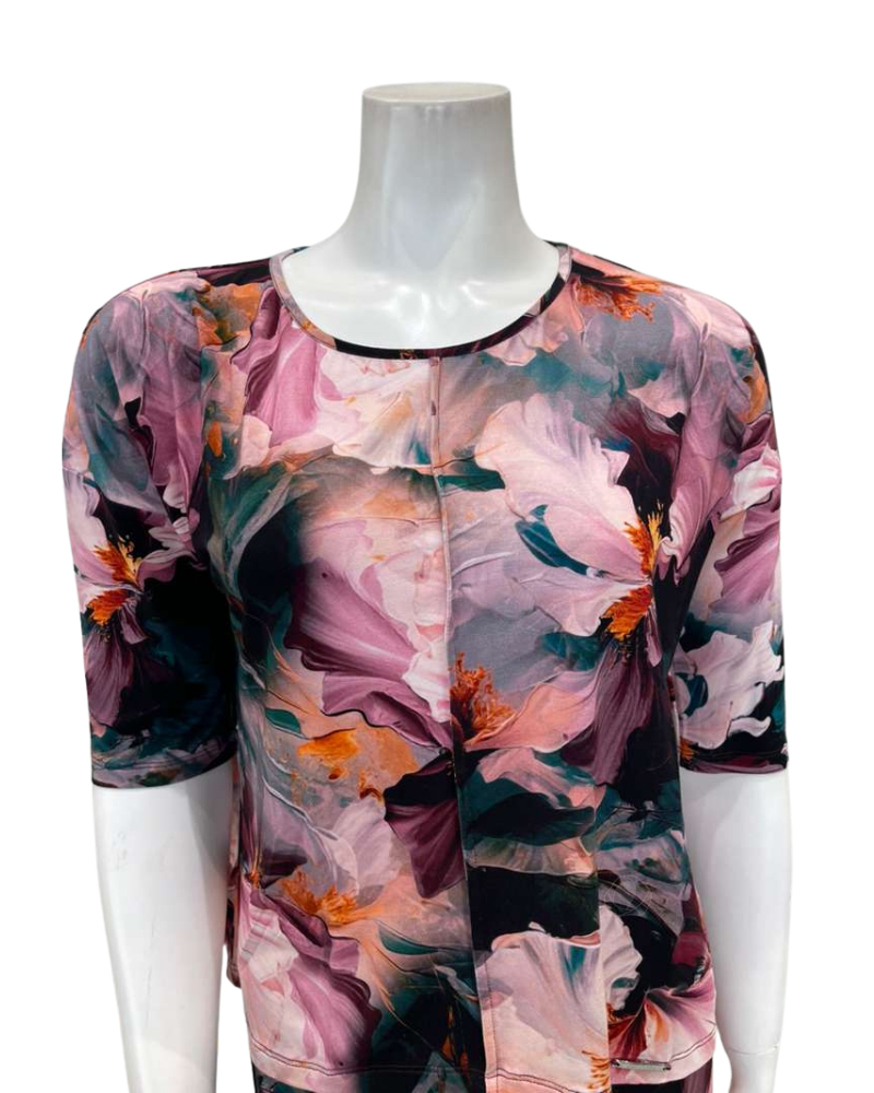Oh! Zuza Watercolor Floral Modal Pajamas Set