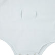 Buttermint White Beginner's Snapped Bodysuit with Shelf Bra / 2 Pack
