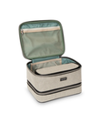 Stephanie Johnson Tropea Onyx Jenny Train Case Toiletry Bag