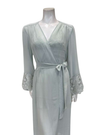 Rya Collection Lagoon Duchess Babydoll Chemise & Robe Set
