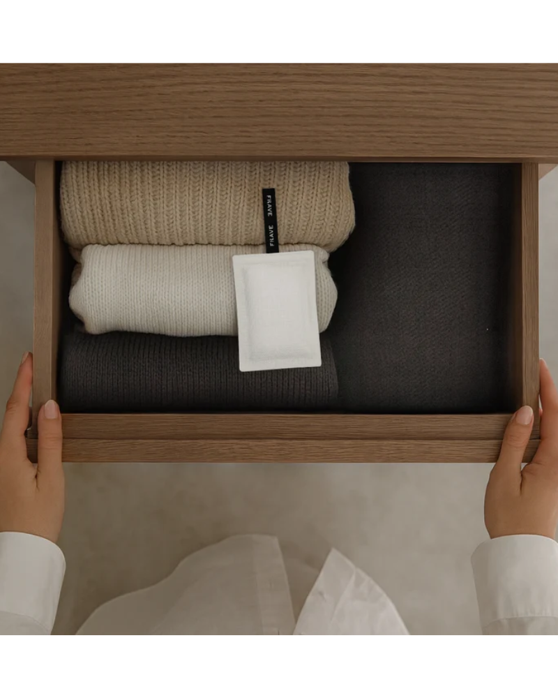 Frave Fresh Linen Luxury Hanging Scent Pouch