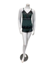 Wacoal Silver Pine/Black Modern Affair Cami & Boyshort Set
