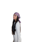 Scarf Bar Ditsy Noir Square Scarf with Invisible Grip Myselflingerie.com