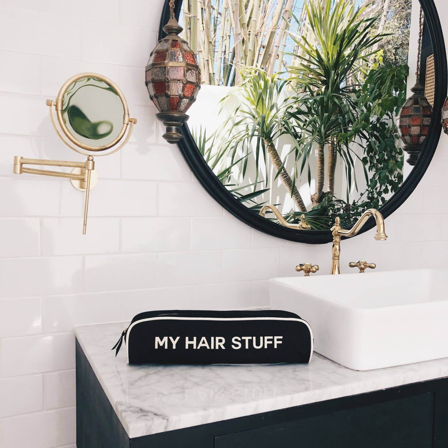 Bag All HSTCB Black Hair Stuff Travel Case Myselflingerie.com