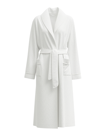 Calida New White Cozy Shower Bathrobe