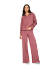 Spanx Rum Raisin AirEssentials Lightweight Half Zip