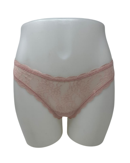 Btemptd Blush Pink Effortlessly Lace Thong