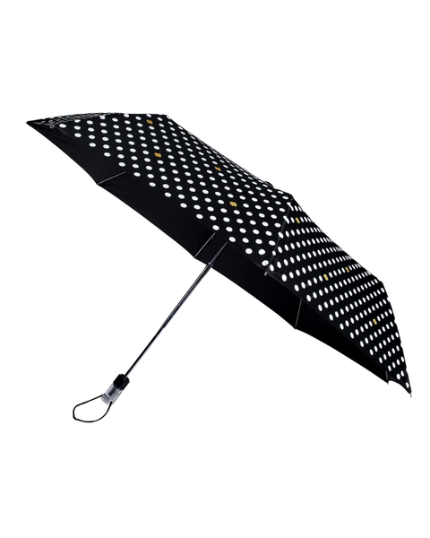 Kate Spade Black/White Dots Travel Umbrella