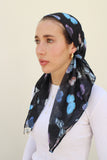 Butterfly Kisses Square Scarf with Invisible Grip