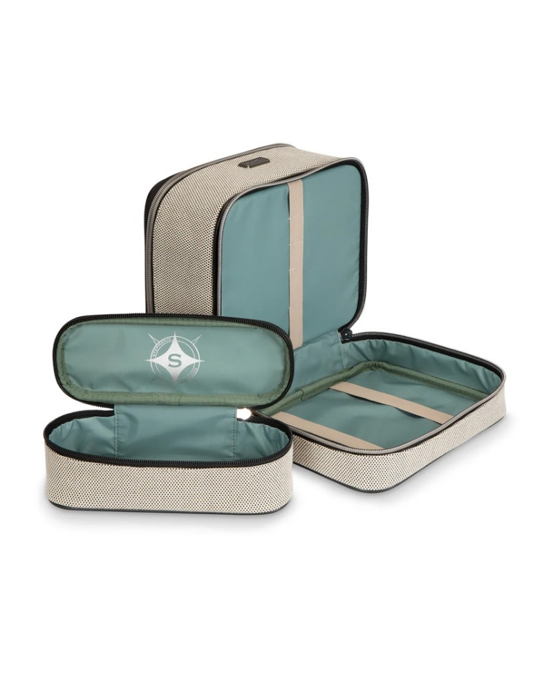Stephanie Johnson Tropea Onyx Jenny Train Case Toiletry Bag