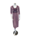 Oh! Zuza Lilac Sheer Lace Modal Nightshirt