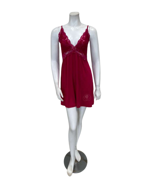 Oh! Zuza Ruby Lace Modal Chemise