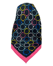 It's Younique Multicolor Ferragamo Inspired Pre-Tied Open Back Bandanna with Velvet Grip