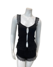 Oh! Zuza V15 Black Lace Cami & Shorts Set