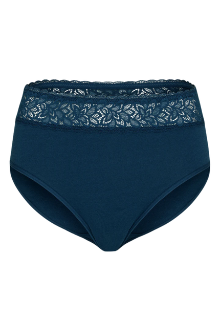 PT0026 Wild Ginger Cotton with Lace Hipsters 3 Pk Myselflingerie.com