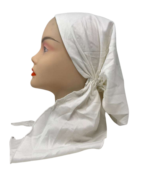 Ahead P3197 White Tender Tone Classic Fit Pre-Tied Bandanna