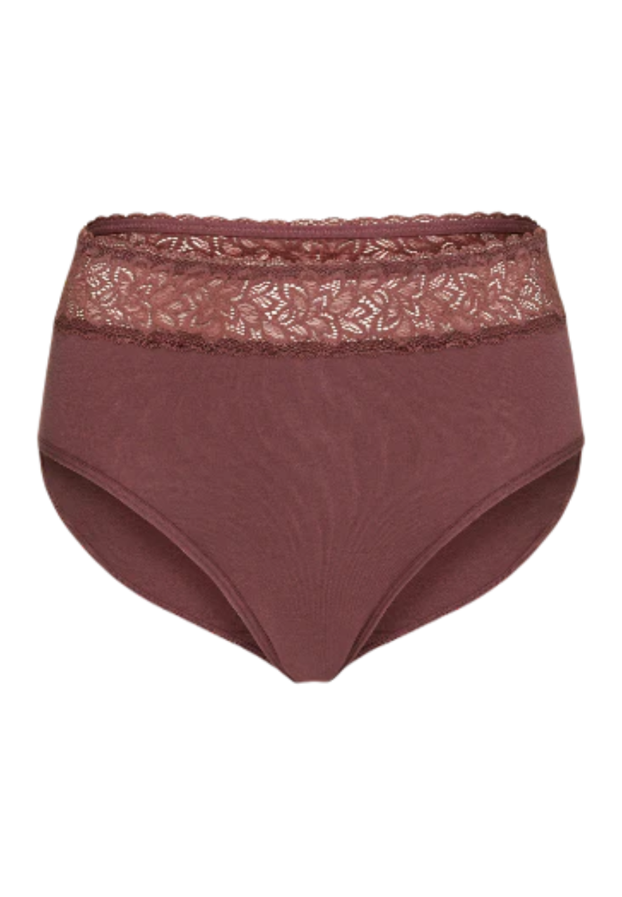 Gemsli Wild Ginger Cotton with Lace Briefs 3 Pk