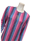 Furstenberg Multicolor Spiral Print Pull On Modal Nightgown