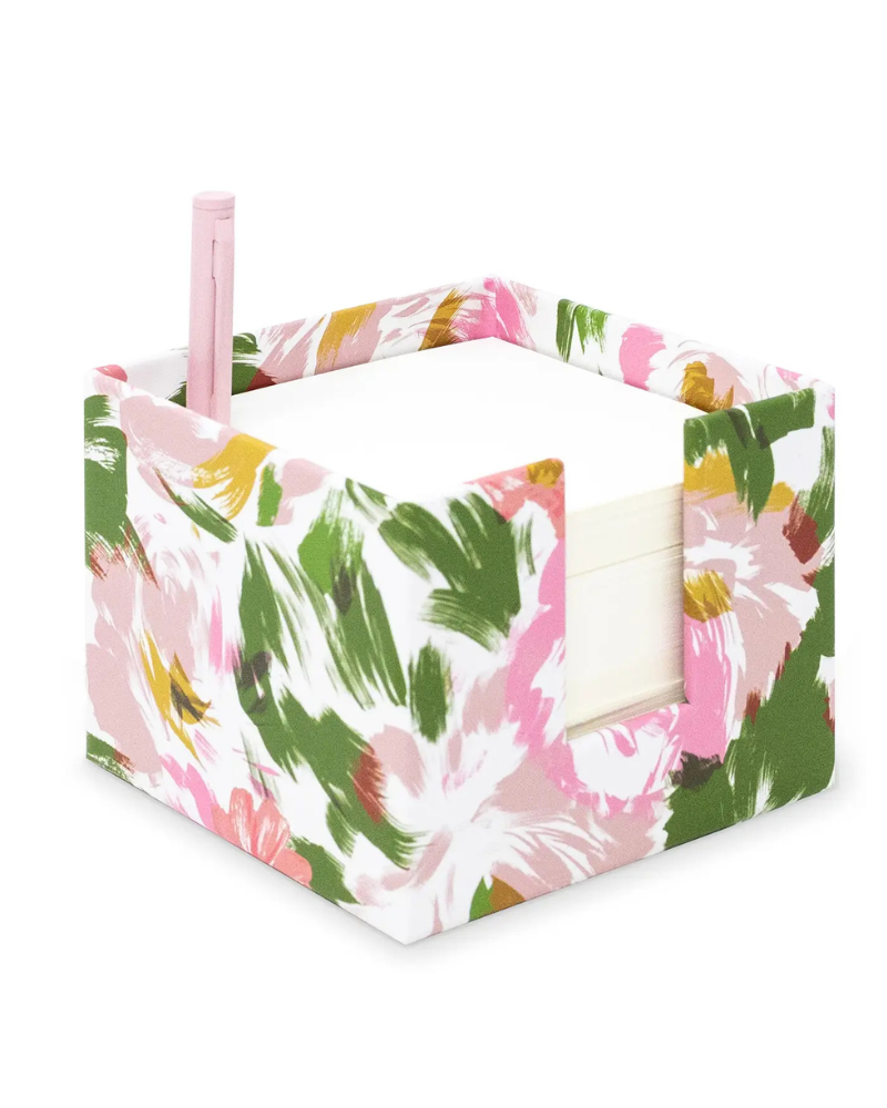 266034 Hidden Garden Note Cube with Pen