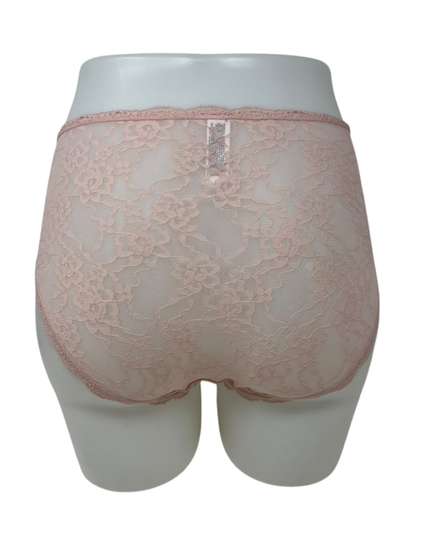 Btemptd Blush Pink Effortlessly Lace Hipster