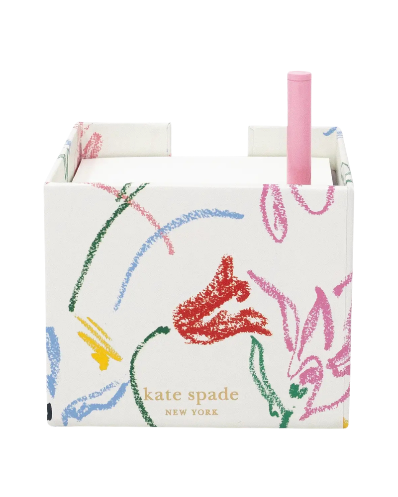 266087 Joyful Garden Note Cube with Pen