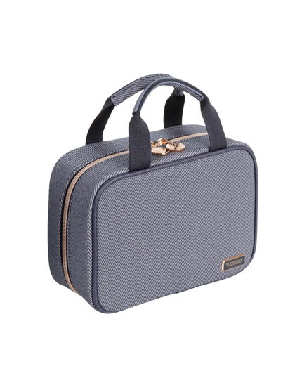 Stephanie Johnson Jodhpur Denim ML Traveler Cosmetic Case