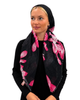 TYED The Blossom Adjustable Pre-tied Bandanna with Velvet Grip