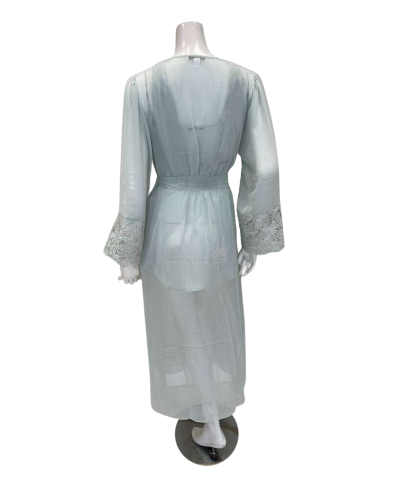 Rya Collection Lagoon Duchess Babydoll Chemise & Robe Set