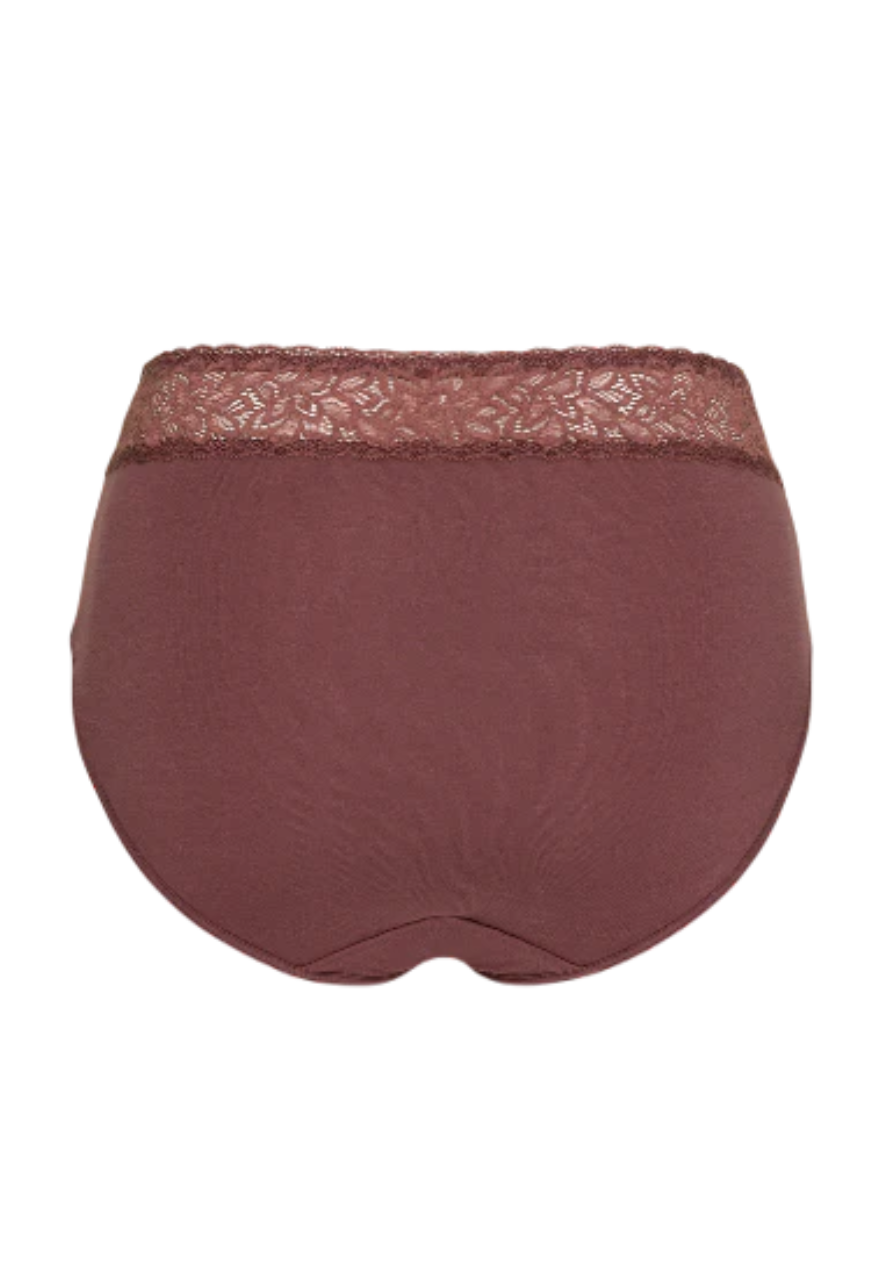 Gemsli Wild Ginger Cotton with Lace Briefs 3 Pk