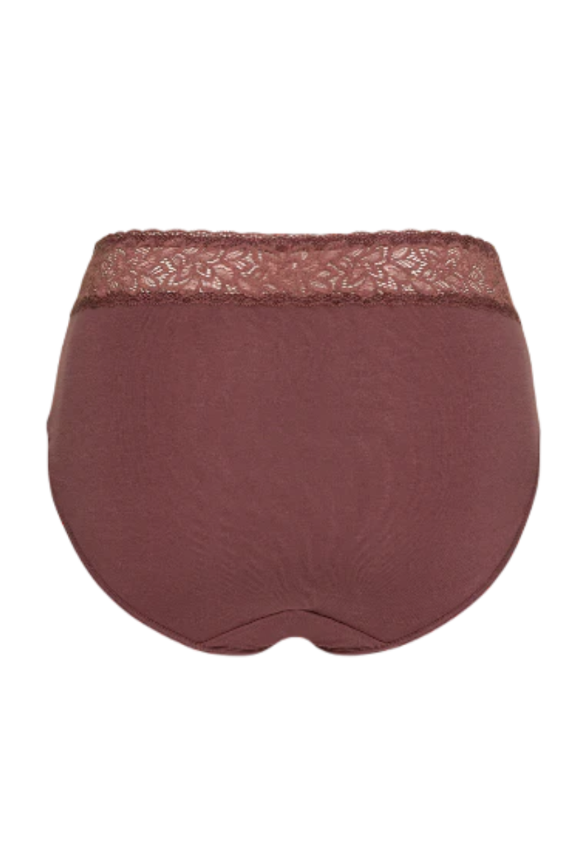 Gemsli Wild Ginger Cotton with Lace Briefs 3 Pk